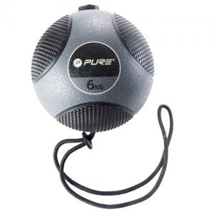 MEDICINE BALL WITH ROPE 6KG