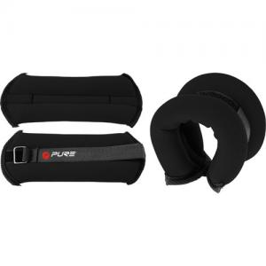 ANKLE/WRIST WEIGHT BLACK WITH VELCRO 2X1,5KG